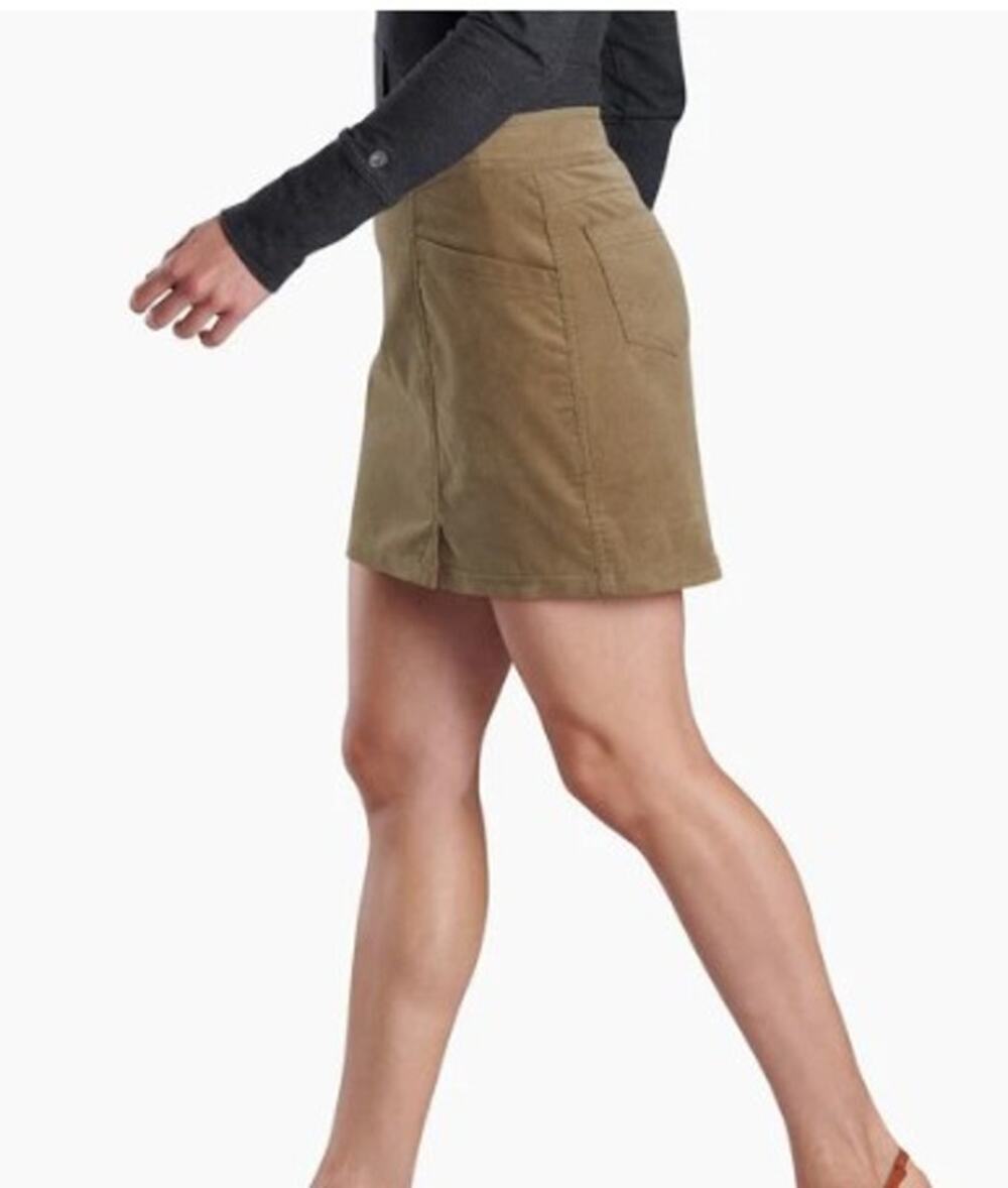 Kuhl Strova Skirt Green Size 6 Nature Skirt Gorpcore Hiking Camping Granola